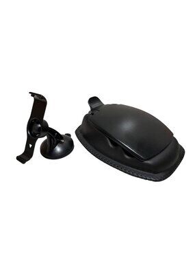Universal Car Mount With Suction Cup & Weighted Dash Pad For GPS Devices